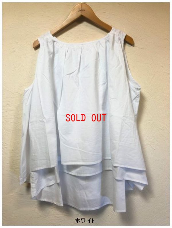 画像5: nachukara(ナチュカラ）　コットンローンノースリーブプルオーバー