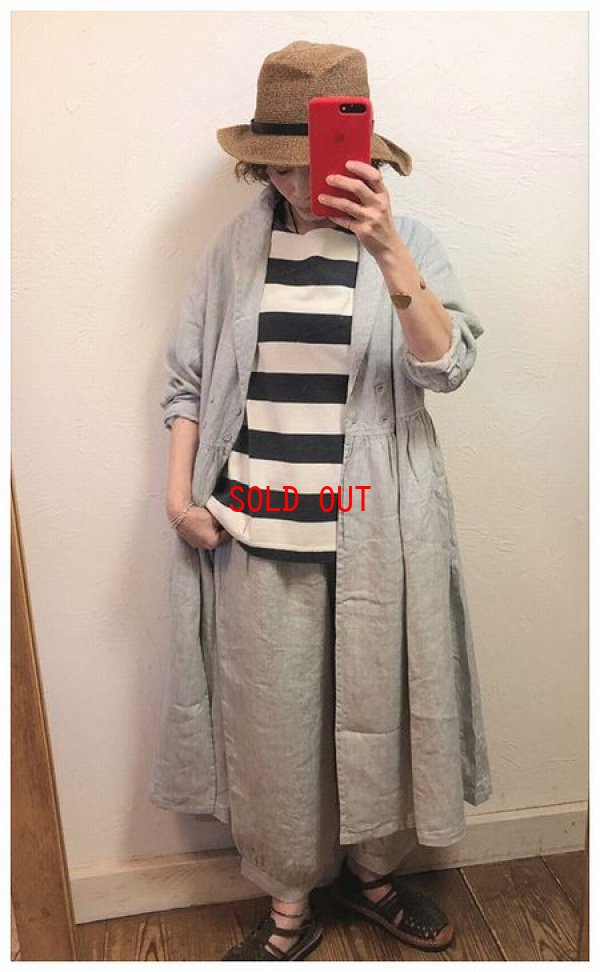 画像4: UNROBE(アンローブ）　リネンヘリンボーンパンツ