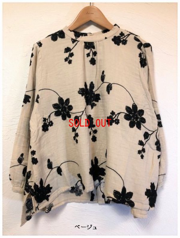 画像5: UNROBE(アンローブ) 花柄チェーン刺繍チュニック