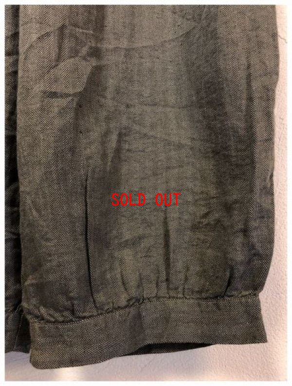 画像11: UNROBE(アンローブ）　リネンヘリンボーンパンツ