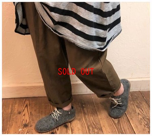 画像3: sun valley(サンバレー）　製品染めオックステーパードパンツ