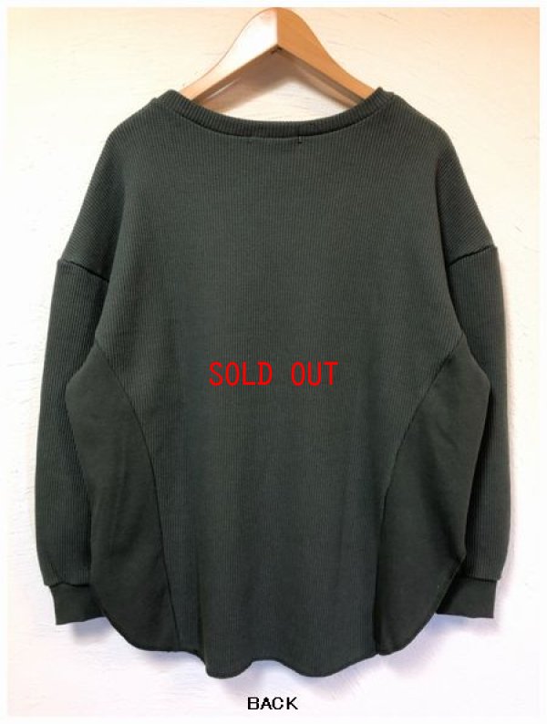 画像6: nachukara(ナチュカラ）　ストレッチワッフルプルオーバー