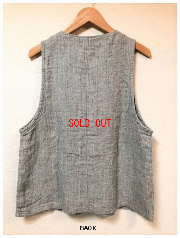 画像4: a+koloni(コロニー）　TOPアヤリネンベスト