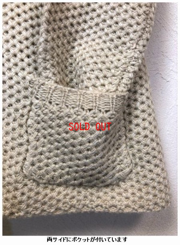 画像7: ichi(イチ）　ウール混後ろ開きニットプルオーバー