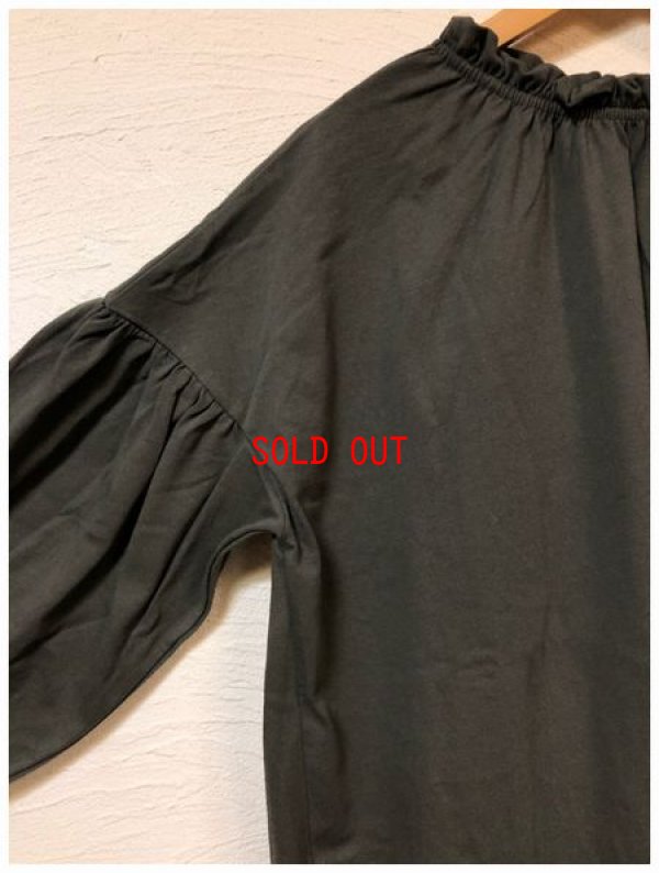 画像9: sun valley(サンバレー）　コットン天竺ネックギャザーチュニック