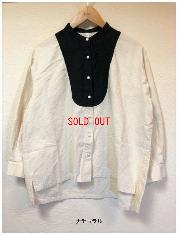 画像4: LUEUF(ルフ）　遠州灘リネンコットンセッティングハンドウォッシャーブラウス