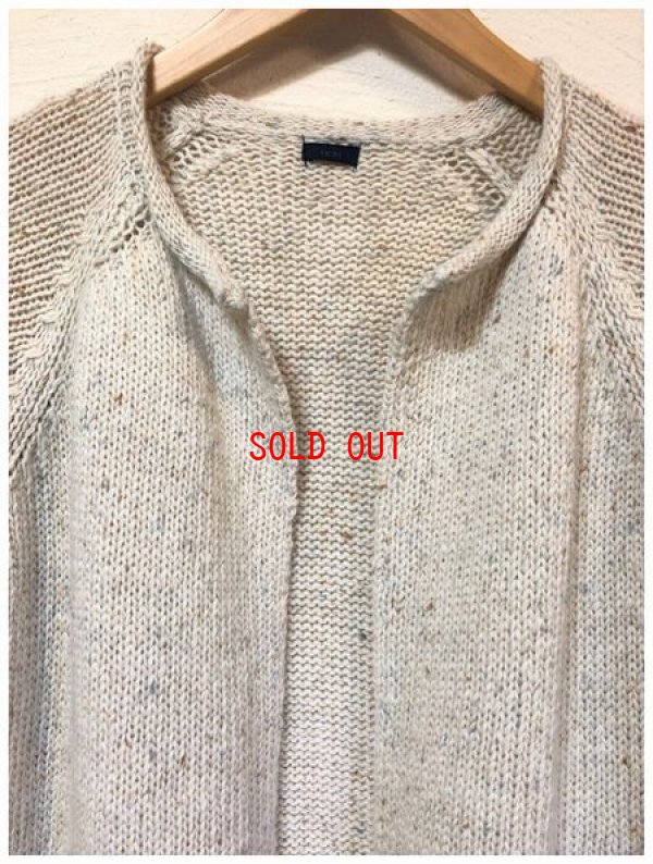 画像8: ichi(イチ）　ハンドスピーンヤーンカーディガン