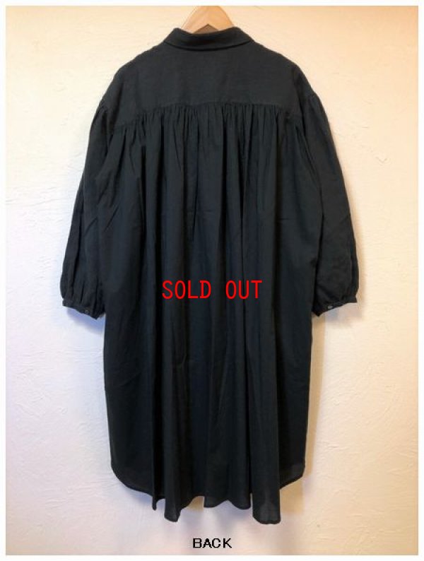 画像5: nachukara(ナチュカラ）　フレンチリネンコットンドッキングシャツワンピース