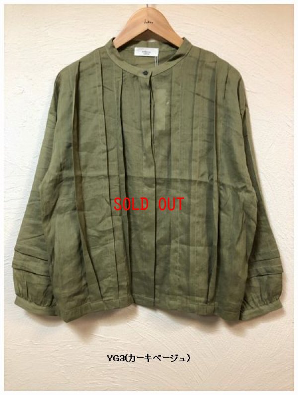 画像6: tukuroi(ツクロイ）　リネンボイルタックシャツ