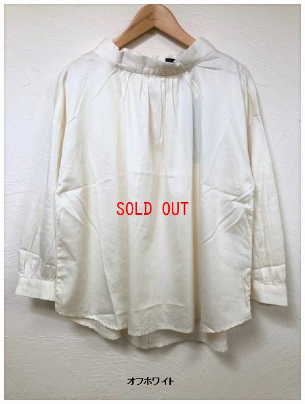 画像5: UNROBE(アンローブ）　サテン系ローン無地チュニック