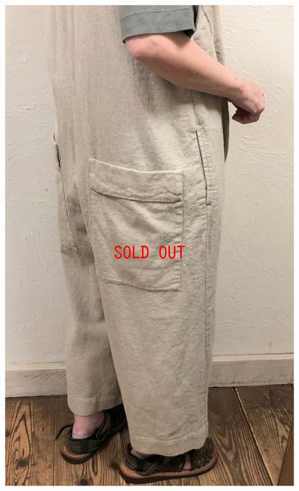 画像5: TANG(タング) コットンリネンサロペット