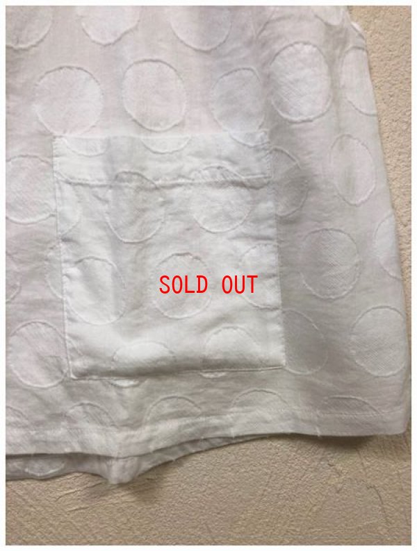 画像9: le ciel(ルシエル）　ドットジャガードフリルカラーチュニック