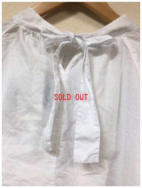 画像12: tukuroi(ツクロイ）　コットンリネンローン製品染めラグランスリーブブラウス