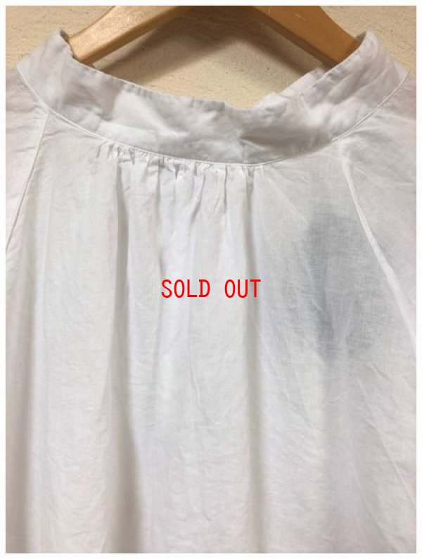 画像11: tukuroi(ツクロイ）　コットンリネンローン製品染めラグランスリーブブラウス