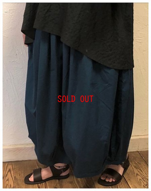 画像3: nachukara（ナチュカラ）　コットンツイルボリュームタックパンツ