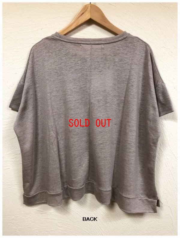 画像9: sabbatum(サバタム）　ヨーロッパリネン天竺ワイドプルオーバー