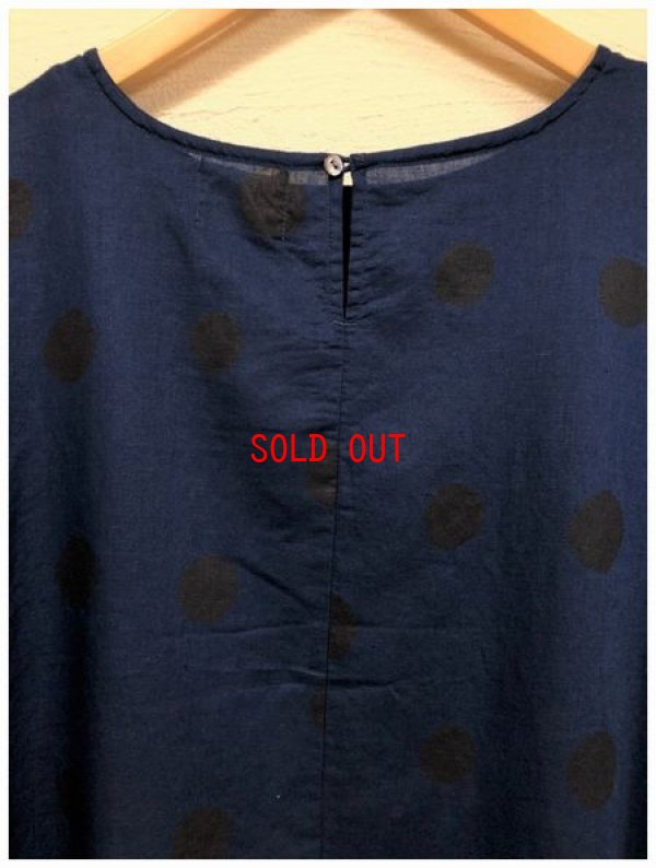 画像7: le ciel(ルシエル）　リネンドットプリントワンピース