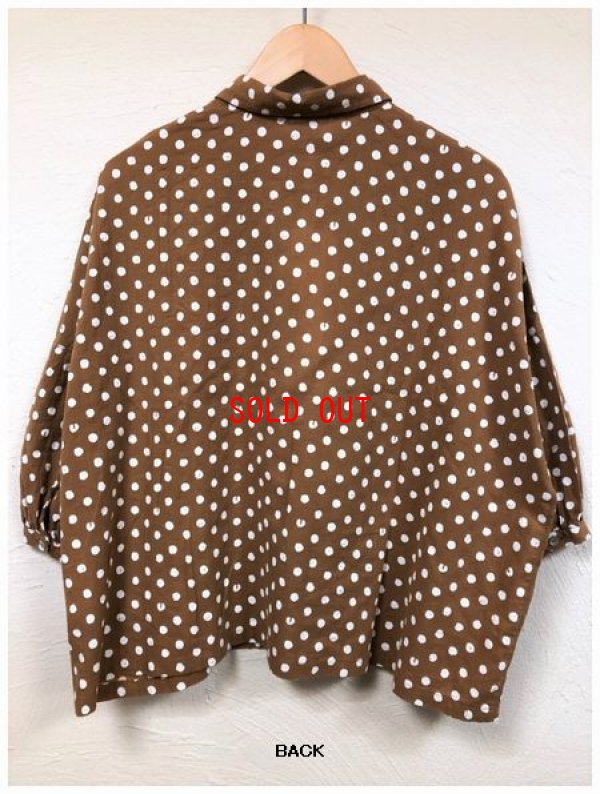 画像9: ichi(イチ）　手描き風ドットシャツ