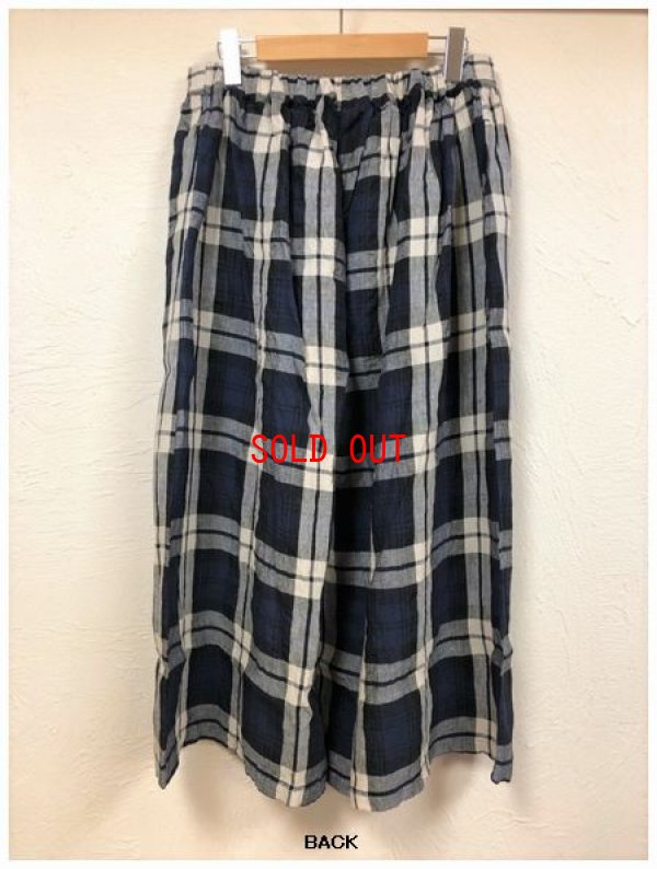 画像5: ichi/Antiquite's(アンティークス）　リネンタータンチェックパンツ