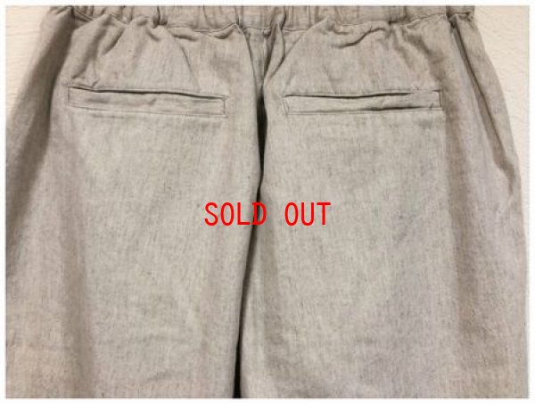 画像11: sun valley(サンバレー）　コットンリネン綾織テーパードパンツ