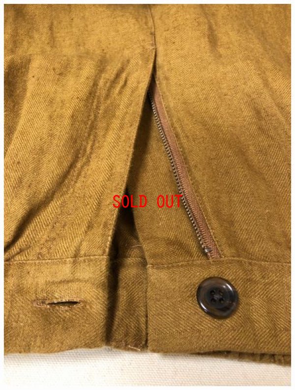 画像11: tukuroi(ツクロイ）　コットンリネン起毛ヘリンボーンテーパードパンツ