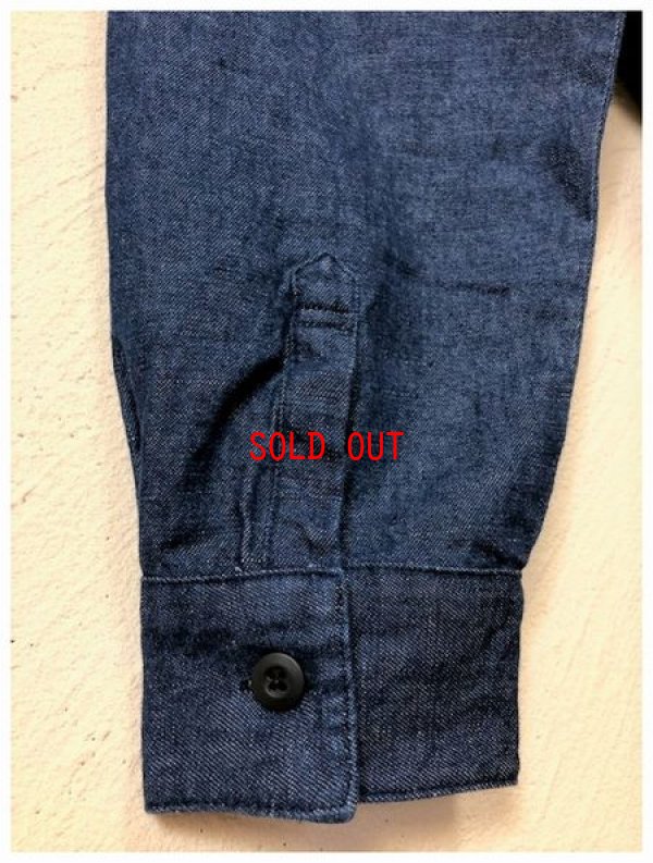 画像8: heavenly（ヘブンリー）　コットンリネンデニムVネックオープンワンピース