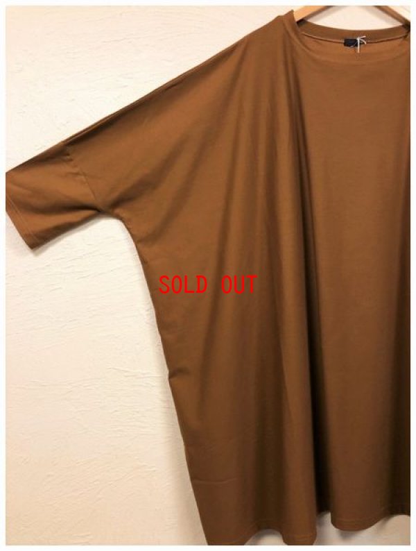 画像8: ichi(イチ）　コットンロングワイドプルオーバー