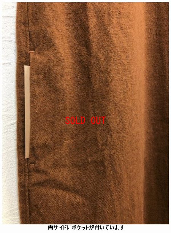 画像9: heavenly（ヘブンリー）　コットンリネンバンドカラーシャツワンピース