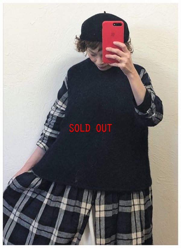 画像3: sun valley(サンバレー）　アルパカ混天竺ニットベスト