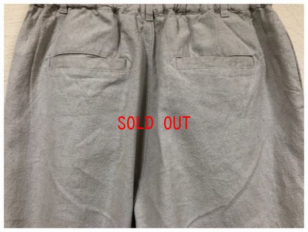 画像13: sun valley(サンバレー）　コットンリネン起毛テーパードパンツ
