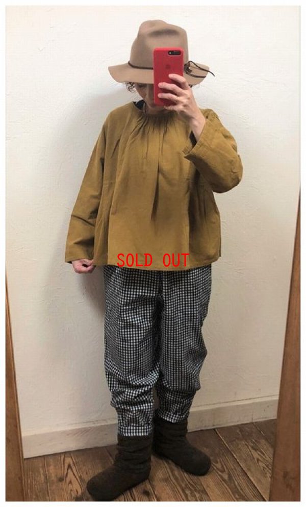 画像3: sun valley(サンバレー）　コットンリネン起毛テーパードパンツ