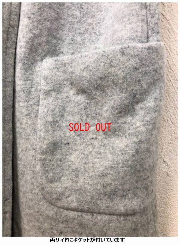 画像8: le ciel a temps doux(タンドゥース）　圧縮ウール無地コート