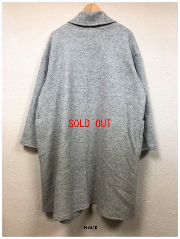 画像7: le ciel a temps doux(タンドゥース）　圧縮ウール無地コート