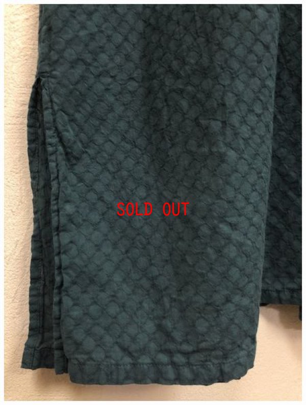 画像10: sun valley(サンバレー）　コットンドットジャガード製品染めネックギャザーワンピース