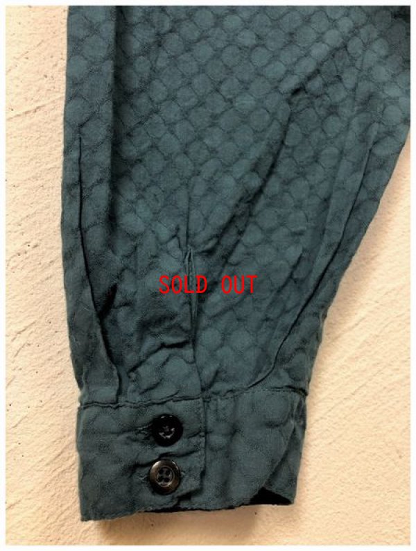 画像9: sun valley(サンバレー）　コットンドットジャガード製品染めネックギャザーワンピース