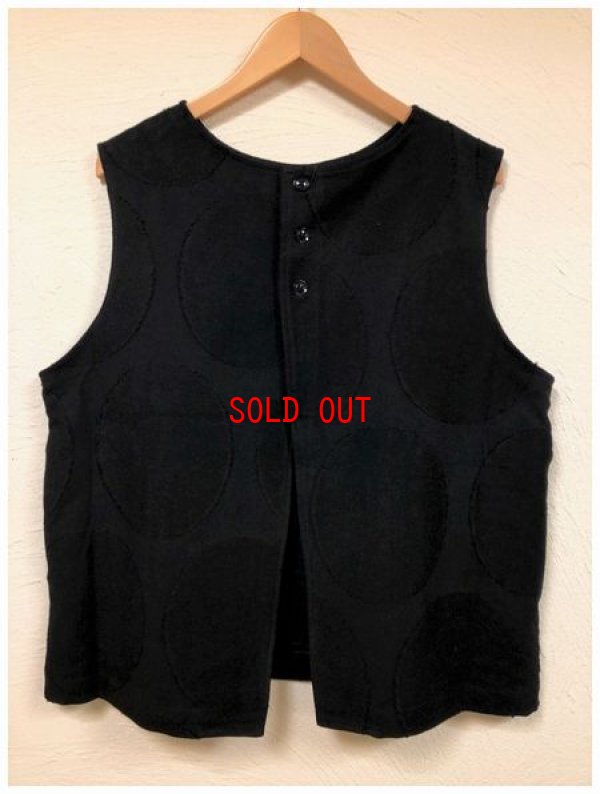 画像4: le ciel a temps doux(タンドゥース）　リネンドットジャガードベスト