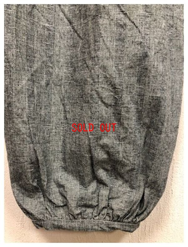 画像9: ichi(イチ）　コットンリネン微起毛柄サロペット