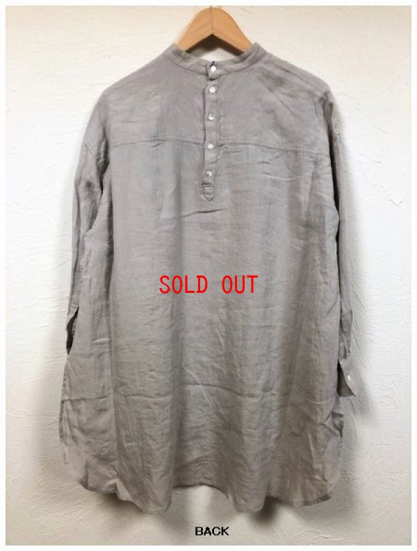 画像9: heavenly（ヘブンリー）　リネンプルオーバードレスシャツ