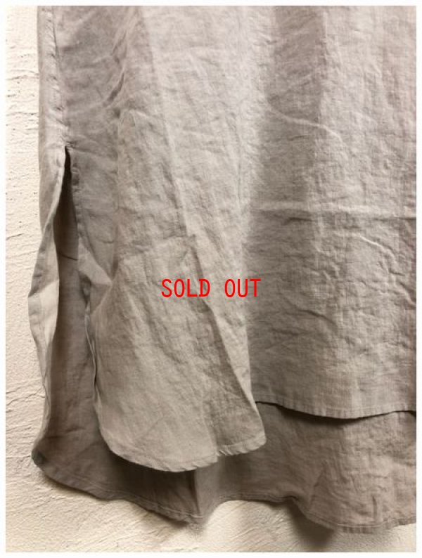 画像12: heavenly（ヘブンリー）　リネンプルオーバードレスシャツ