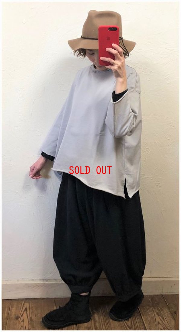 画像3: sabbatum（サバタム）　カットオフボトルネックプルオーバー