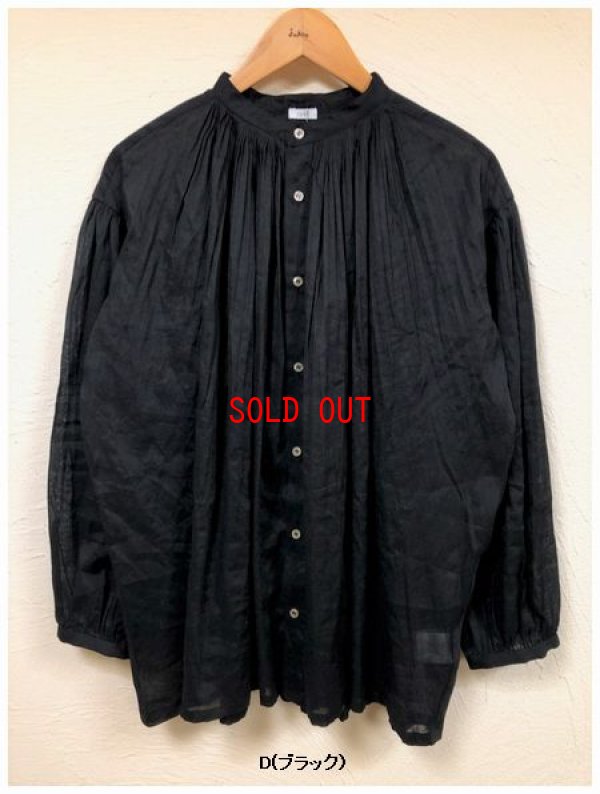 画像5: ichi（イチ)　ボリュームピンタックシャツ