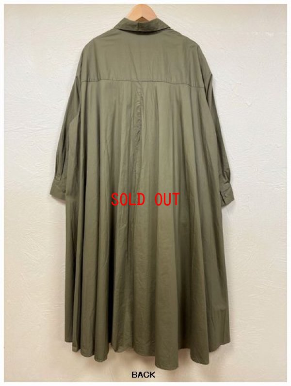 画像8: sabbatum(サバタム）　コットンAラインシャツワンピース