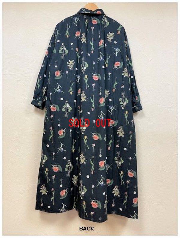 画像4: ichi(イチ）　ボタニカルフラワーシャツワンピース