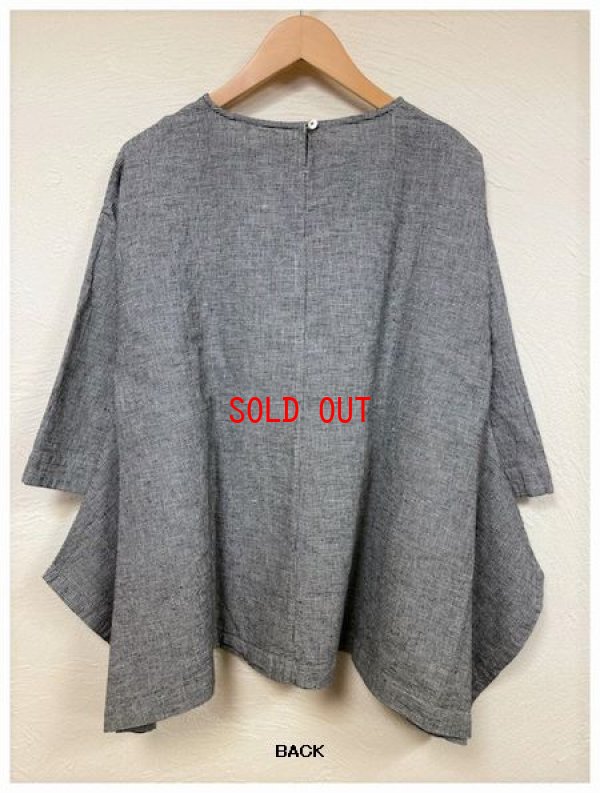 画像5: sun valley(サンバレー）　コットンリネンスラブスクエアヘムプルオーバー