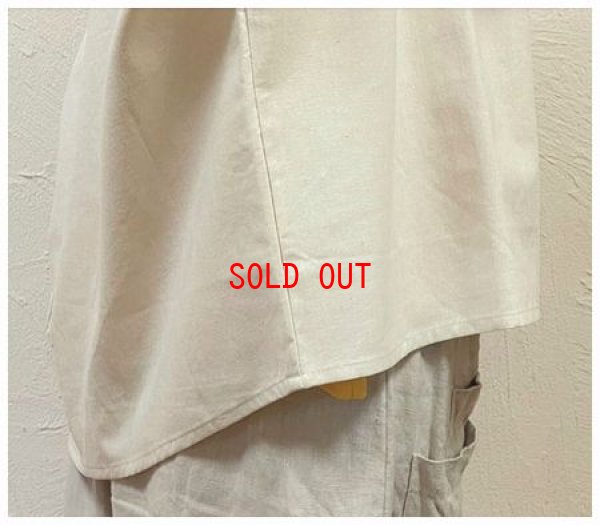 画像3: le ciel(ルシエル）　コットンリネンレーヨン無地ブラウス