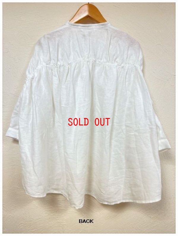 画像8: nachukara（ナチュカラ）　後ろギャザー7分袖ブラウス