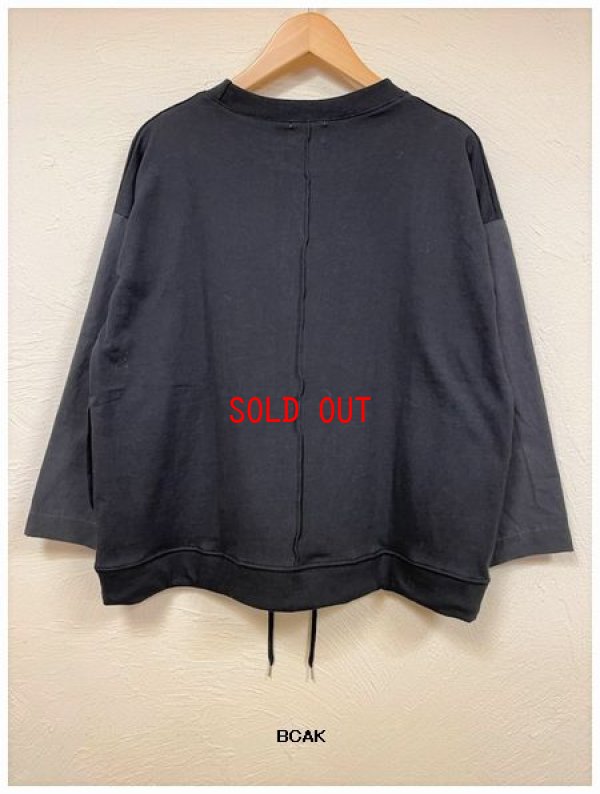 画像7: BLUE LAKE MARKET(ブルーレイクマーケット）　アメリカンドライ天竺バイファブリックプルオーバー