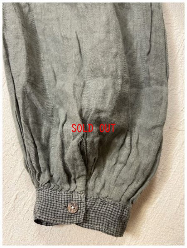 画像10: a+koloni(コロニー）　リネンパッチワークワンピース