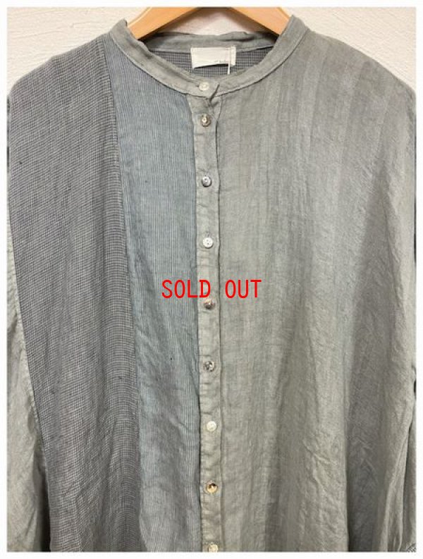 画像7: a+koloni(コロニー）　リネンパッチワークワンピース