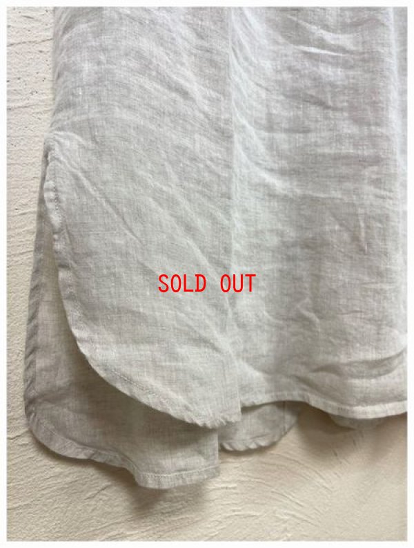 画像10: heavenly（ヘブンリー）　リネンシャンブレーフリルネックプルオーバー